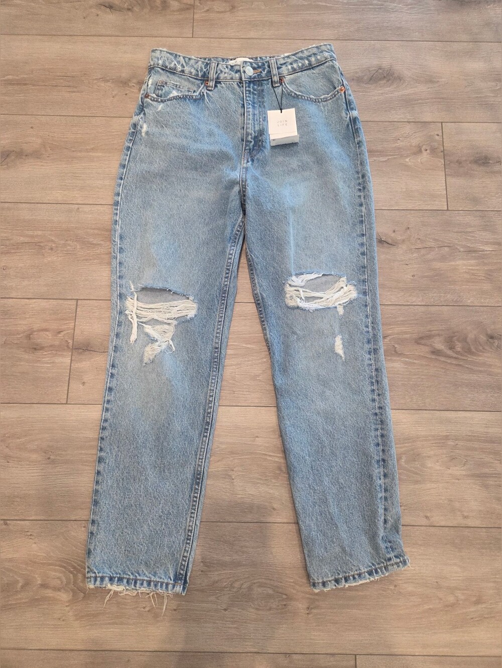 Zara Light Blue Denim Jeans